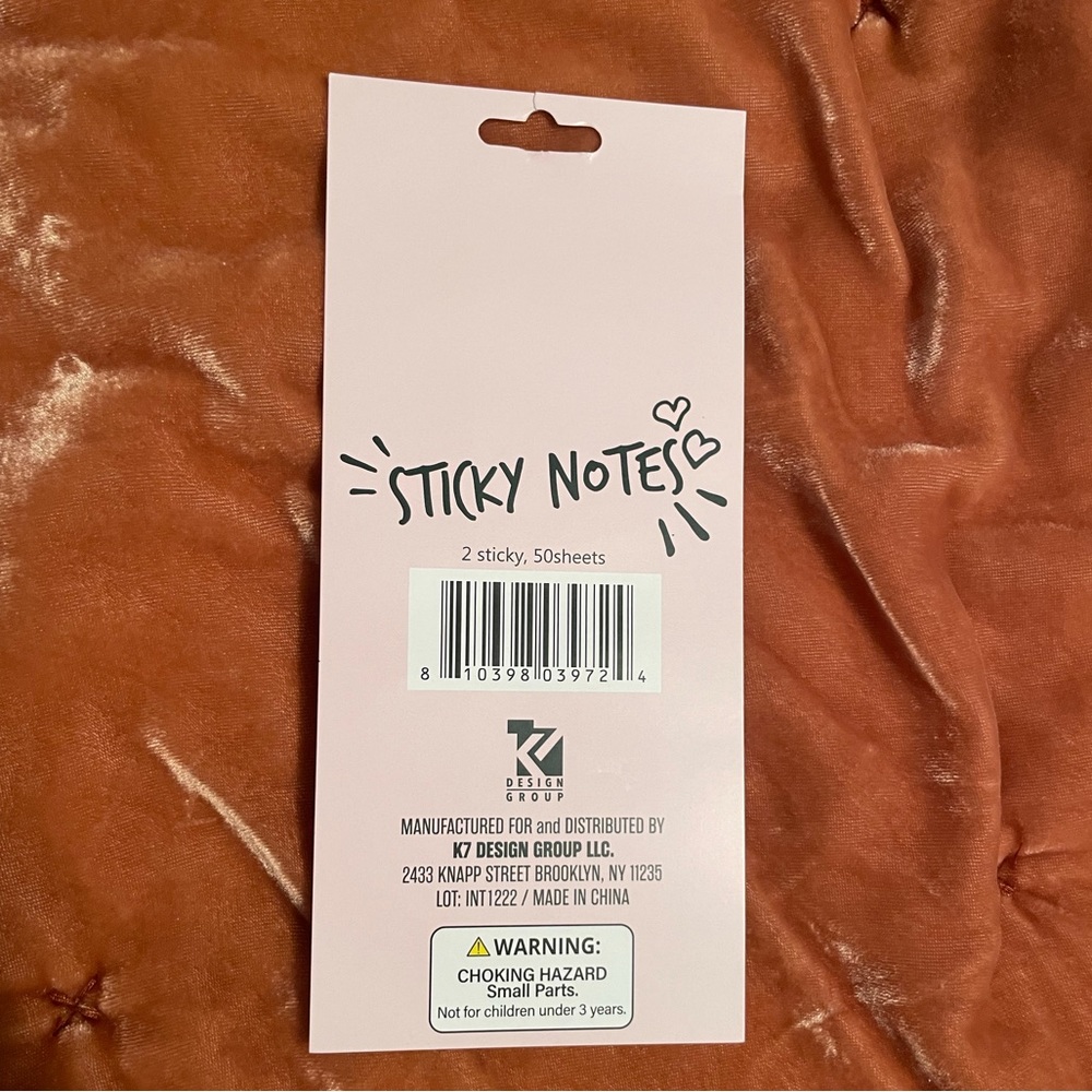 Cute Confetti Sticky Notes - Picture 2 of 2